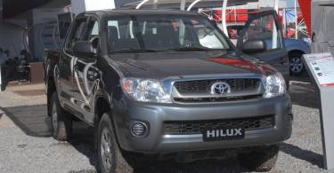 La pickup toyota hilux se luce en expoagro