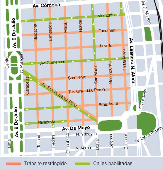 microcentro mapa