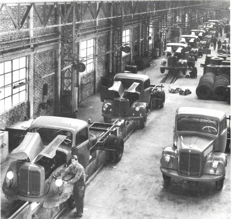 Primeros Mercedes-Benz producidos en al Argentina