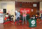 honda dono motos para los centros de formacion de smata