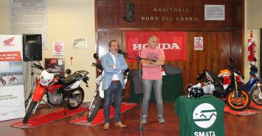 honda dono motos para los centros de formacion de smata