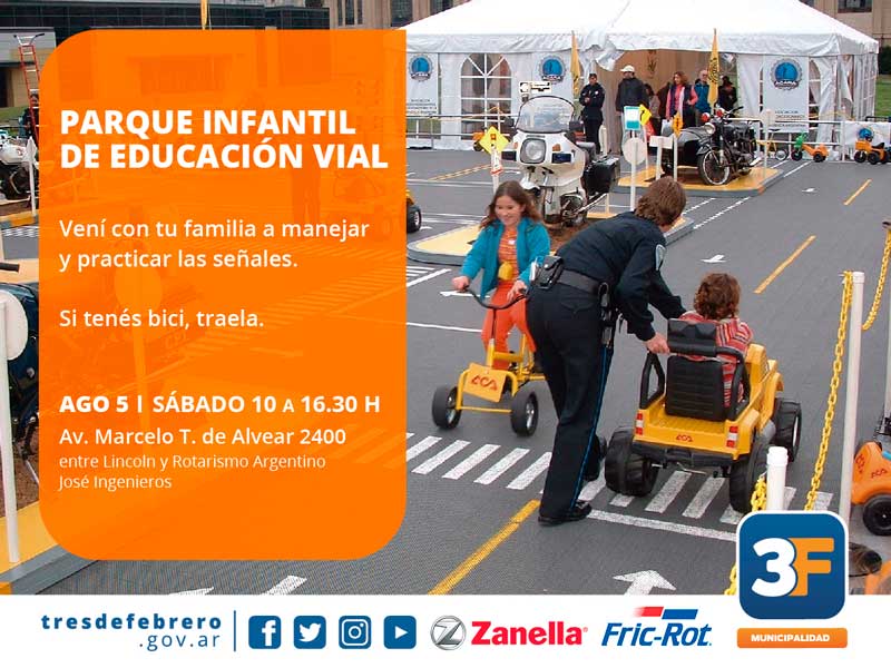 Fric-Rot prticipó del Parque Vial de 3 de Febrero