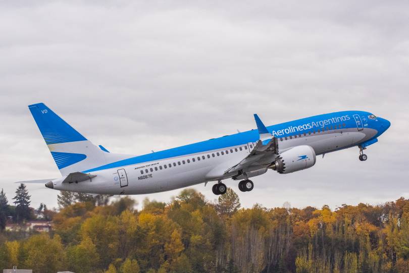 Aerolineas Argentinas aumentó 10% la cantidad de pasajeros transportados en carnaval