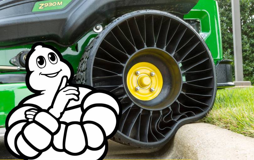Michelin Bib y el neumático sin aire tweel